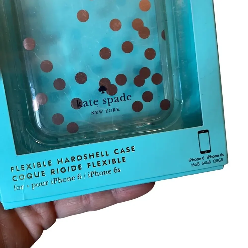 Kate Spade Gold Dots Hardshell Case iPhone 6 / 6x